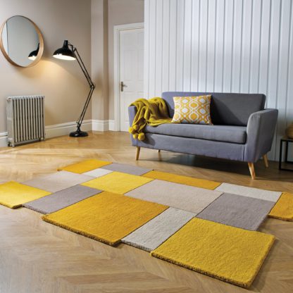 5d8bf56dc6cfbe61781e16c6cf696b06f91e7535beaf364da4e485a2f028c750.jpg An Image of Abstract Collage Rug Red