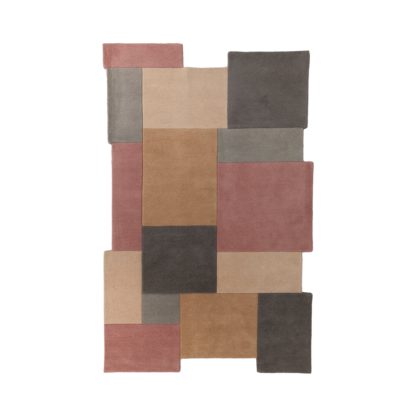 63306a9277243ee1c54b96eeff4ab10bce47a3d0835ad02987903789d7b716b9.jpg An Image of Abstract Collage Rug Red