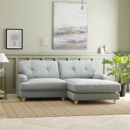 8ef215d134384403092b3e6444b663a4e9132308dbc5ffd3de9c18fb65b332dd.jpg An Image of Martha Corner Chaise Vintage Velvet Warm Sand