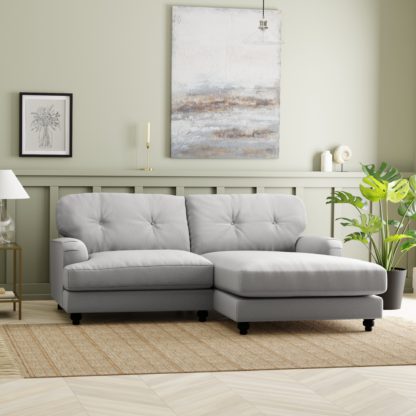 c80f07f2d1ab4917f4c7645410a068f082c7a7c026f45ac1ebb9284b4ecc127b.jpg An Image of Martha Corner Chaise Vintage Velvet Warm Sand