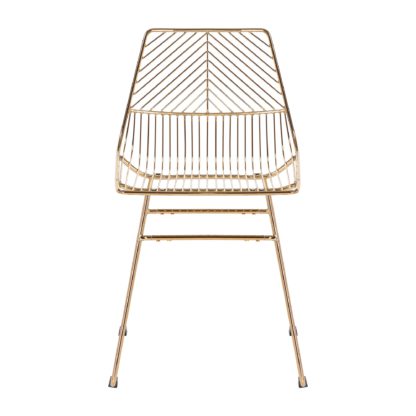 An Image of Siena Set of 2 Self Assembly Dining Chairs Black