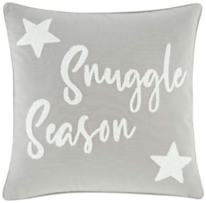 509262a0a63575b7d24c6162129f1b42a6968d29d77968c0a311acd09b17576d.jpg An Image of Catherine Lansfield Snuggle Season Cushion - Grey - 45x45cm