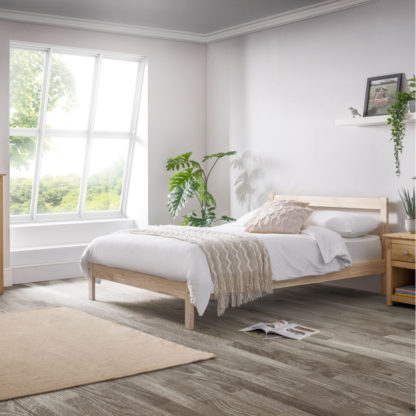 9a78b4ad7d9330d6d764e71d4faa15d85bb66d795b7bb1a30586f01f4bc2f2c7.jpg An Image of Sami Pine Wooden Bed Frame - 3FT Single