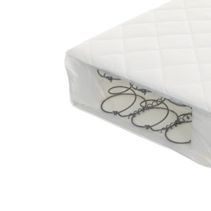e59d9ddde305028a2f3c0a95ef867cfc06a8ec863faf007580bca088281736eb.jpg An Image of Obaby Sprung Mattress White