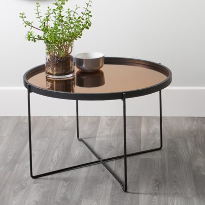 220ce71d26dc2f595350e74ec3d04f5a00a135b4c625f3bc5bedaeae01e71057.jpg An Image of Pacific Voss Coffee Table, Iron Silver