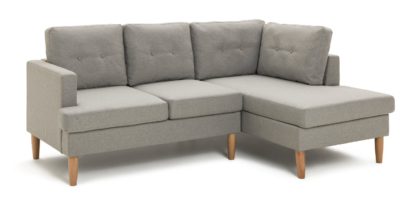 46715888f94977b39f8baed6381a6ec1cbd320fdcd5043f07624c57df0ffbb90.jpg An Image of Habitat Joshua Self-Assembly Right Hand Corner Sofa - Grey