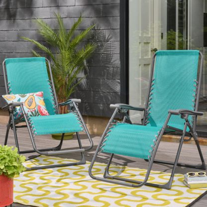 74b58425c4bb903651c9b89b360e8f41dbd23be39ed26c9558f3110b181682d2.jpg An Image of Helsinki Lounger Teal Twin Pack Teal (Green)