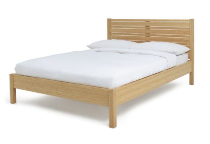 86c7b62014621d378959fdc1e13ec2b821a44657266168b1abf681296487ea99.jpg An Image of Habitat Eave Bamboo Double Bed Frame - Natural