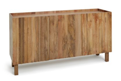 8fe73aa9387beed84bc33527466f98baac1e5474a806d061c687bd2dde442c91.jpg An Image of Habitat Jericho 3 Door Sideboard - Natural