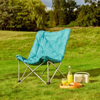 955ee06567808fae825a54030440e109074dbbc8f33ff07496c1a2775579798b.jpg An Image of Padded Butterfly Folding Chair Tiger Lily