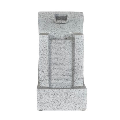 a091575169ec108cc5bf35abc6c4d687a19e54f396ef79bf90779581958c7321.jpg An Image of Stylish Fountain Kiso Column Garden Water Feature with LEDs