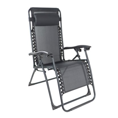 a48f7f54baa3b433b34f4fe496d382a8166f1bb809ecdcd3406f40c4da6e4c6b.jpg An Image of Grey Reclining Sun Lounger