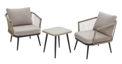 dd1fb59c821577d8be38054720b9b01c5f1291cb07906e2f7bb5085cef5646cc.jpg An Image of Habitat Somerset 2 Seater Rattan Effect Garden Bistro Set