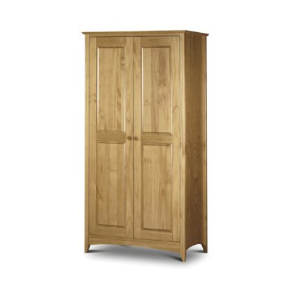 e4fb26a870a7cc9170f12d48550d1911180930ca8942412abcc6794479c94d4a.jpg An Image of Kendal Pine 2 Door Wardrobe