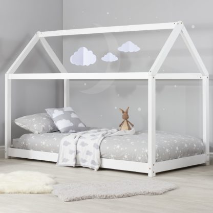 16e365224a4603df1a1fc83fc9c28b129a01406f64da65d753d963f1f1e599b2.jpg An Image of House Bed Single Grey
