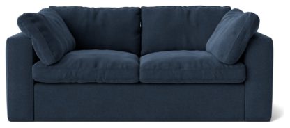 2d94e4b692d237f97d155889b22f5cc9cdba304bb97cd16c14749707af78a3fc.jpg An Image of Swoon Seattle Velvet 2 Seater Sofa - Silver Grey