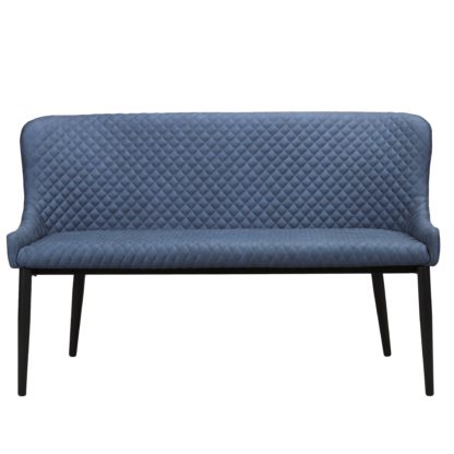 41808ae3081ef410872520a899904a7a0b7c855b9f9158ab373b098b638fbdee.jpg An Image of Montreal 3 Seater Dining Bench Seat, Faux Leather Green