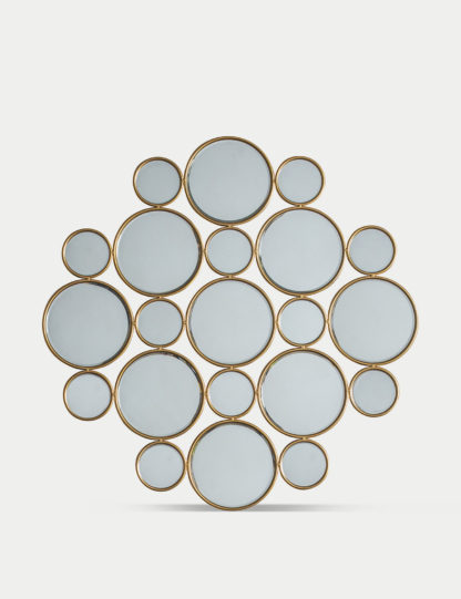 52351586ed379e8c99ce30e9389f807efc4932d69f64529bdd802d080d43a077.jpg An Image of Gallery Home Wallis Circles Hanging Wall Mirror