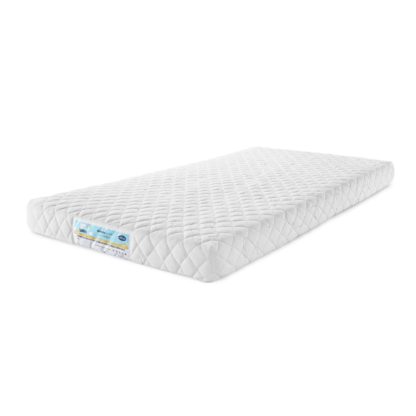 e3d6ca42ecd09303bba3b75a72ddf007eebbfe03fe9ac5d31bbddec74dfeff65.jpg An Image of Silentnight Twinkle Pocket Cotbed Mattress White