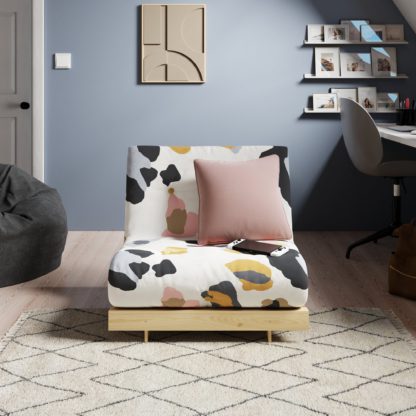 083a39a8663ece82a96fff25b7f5161ca6e2a29b611651fee4b4e2e8bebb0372.jpg An Image of Mito Single Futon Leopard MultiColoured