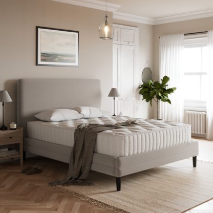 6c8e7d28c373edd7c201f515a8618bdf6751db9370954177ea84573ea67320ac.jpg An Image of Harris Woven Fabric Bed Natural