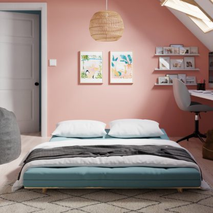 An Image of Mito Cotton Double Futon Mito Cotton Lilac