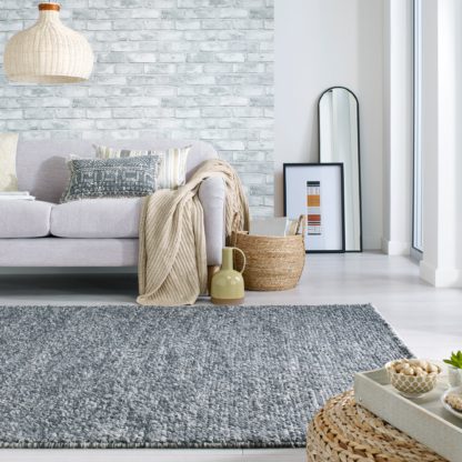 dd2967de85eb57a6d352e1e484ea76d2d104f9d15723801e9cd10bb0addb6105.jpg An Image of Minerals Wool Rug Natural