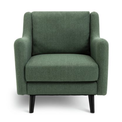 0210efef3af5db7a077712c57cdf8a33f8da685eb56a03567033aa9a17750be3.jpg An Image of Habitat Morris Self Assembly Fabric Armchair - Green