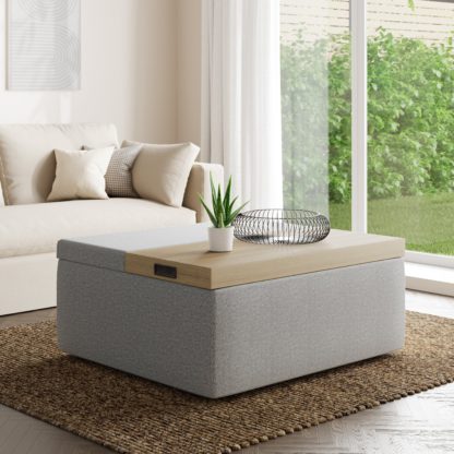 0e13017f4f0eb071e5fba108f1688af951d54a7d4d077fc4c58f3fbc289191e0.jpg An Image of Logan Flatweave Storage Table Footstool Natural