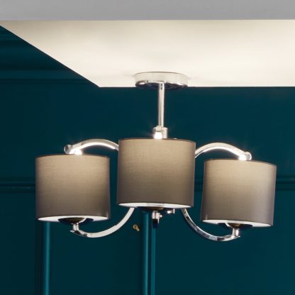302c7b5f7136fda22bb4b02065a2d59e6ddaf92ee645433c38977a4f4024c67a.jpg An Image of Arcadia 3 Curved Arm Semi Flush Pendant Ceiling Fitting Silver