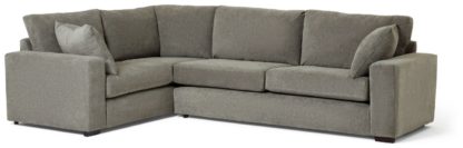 a4f21f565e752d23719d16ab3fa7a911794893a341398dbf1d53912d3d00a878.jpg An Image of Habitat Elmdon Fabric Right Corner Sofa - Grey