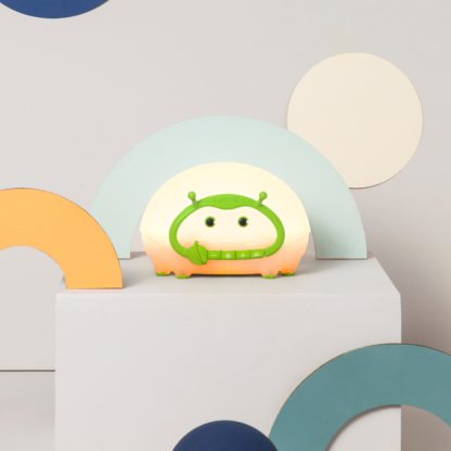 4d40113db68374f00466b3cf86f119a88a4214b32d0c35c4841db577ef9c3845.jpg An Image of Lumie Bedbug Children's Nightlight White