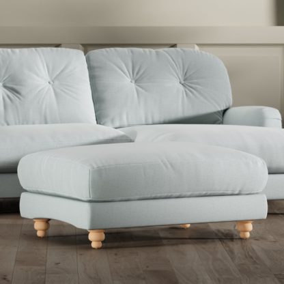3f454377db6abb2ee9b9b4f6fee3fe7322b4322ee48067e709862ee08284453f.jpg An Image of Martha Vintage Velvet Footstool Vintage Velvet Warm Sand