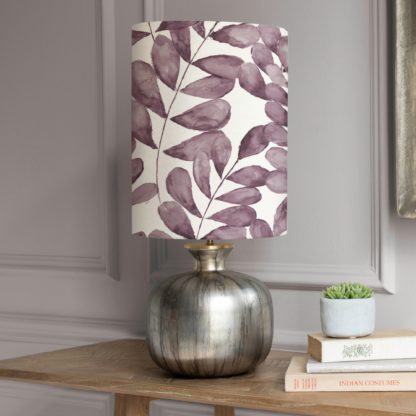 be13e83c1ca946873e92e2e92740f0b2949040ca7c2b625eb085c437fd058ed9.jpg An Image of Elphaba Table Lamp with Rowan Shade Rowan Violet Purple