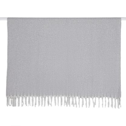 d651d18c632179a23cfda2053c9d26d735e0d9e134703ed18b98bec7ef70dd87.jpg An Image of Faux Mohair Throw - 130x180cm - Grey