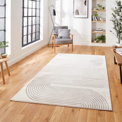 6963c14dd142a9c008a4b1033ef5c1e6d8e9e29c9c3781abbe773f9f5de9f820.jpg An Image of Apollo Swirl Washable Rug Navy (Blue)