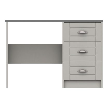 8ef79035256087ab1a8f68d3a9ce2b27a9a40c63232a6b1ee771a3fc72499880.jpg An Image of Darwin 3 Drawer Dressing Table Mid Oak (Brown)