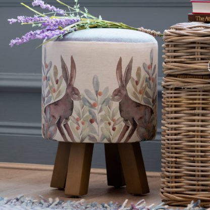 a1a38c85de1059c45c3bddd0760fb28674094670f764a82f10a12d9fdb48764f.jpg An Image of Monty Fabric Footstool Monty Thistle Glen