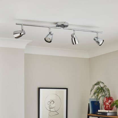 430625025f9dd91bbbf908ddcde99b95a6b848b36fd94c74500cbf123e266378.jpg An Image of Alto 4 Light Dimmable Spotlight Bar Chrome