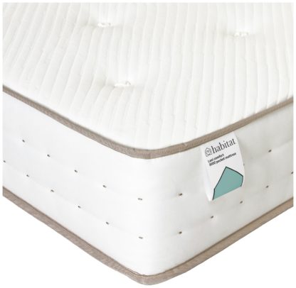 f0bf39d71b1ef0f1e3bcf6487c6e468eeec05eb7bf2ba435814e93f8b349b30c.jpg An Image of Habitat Lani Natural 3000 Pocket Comfort Mattress - Double
