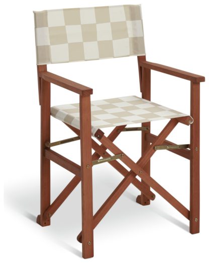 607debce179a6b3a50a9e099e40052e0a16094776c058034ad25ce379a23d74f.jpg An Image of Habitat Folding Wooden Director Chair - Cream