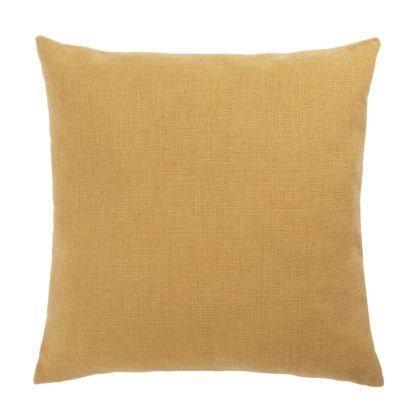 ba1c57e24409669e36682aee756a9f27ba20fe64ae375a4650c73c7d939fc160.jpg An Image of Habitat Basket Weave Cushion Cover -2 Pack -Mustard- 43x43cm