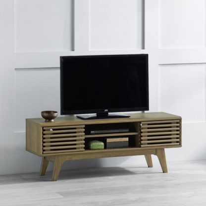 d744fa247983c81fdb18af993014c7c92246ff2069296baa3758a6379078a90c.jpg An Image of Copen Riviera Oak 150 TV Unit Riviera Oak
