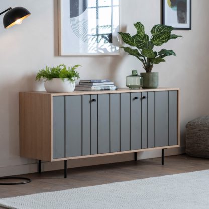 03c0f63f1768779732db307a0c7d07dda3f9326fd3b9daaa49212e9c8f988be7.jpg An Image of Flint 3 Door Sideboard Natural