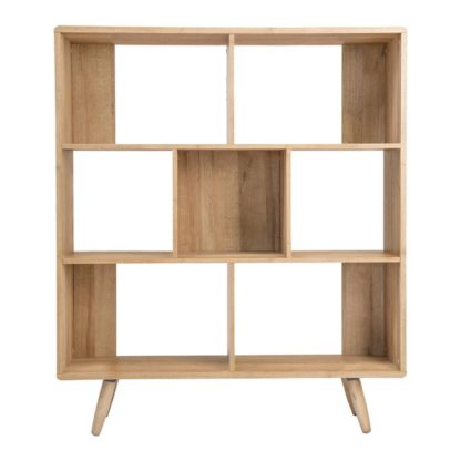 3c58dba2af050fa776a6fb09d618a8567b0b29aee216527244f667db9643fb22.jpg An Image of Copen Large Bookcase Riviera Oak