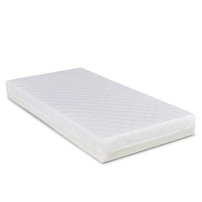 85be83e93e5f9d3819ddc86e1ebca887016ffb1a86c0a252ba3da56b1198a724.jpg An Image of Ickle Bubba Premium Sprung Cot Mattress White