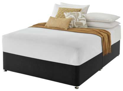 3c47517dcdb061e6a6e6a2f48c9224c491b09a2862fdebb12c6d5757b2370050.jpg An Image of Silentnight Superking Divan Bed Base - Charcoal