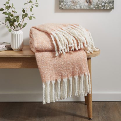 a99ae44cb36e48ea400d1d4747589ce51d1b84d628180e8a2e8ca962afe9fc54.jpg An Image of Dunelm Teal Blue Mohair Throw 130cm x 180cm Teal (Blue)