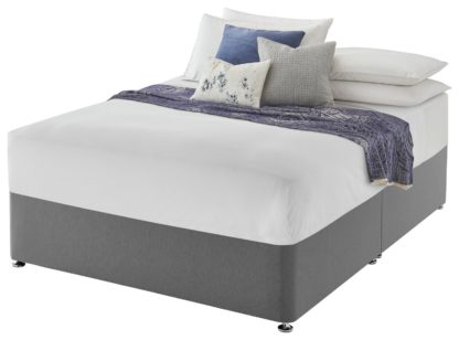 cb2fbe388084061d52e53e147383c93f221ac2e6677e6cd96c6583ac879602cf.jpg An Image of Silentnight Superking Divan Bed Base - Charcoal