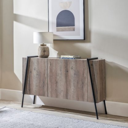 cdb6f4dc45aeaaf6151815abe3ab48eb89034480eaa5dcc5d1c3d3c7f1299b95.jpg An Image of Osato 1 Drawer Side Table Brown